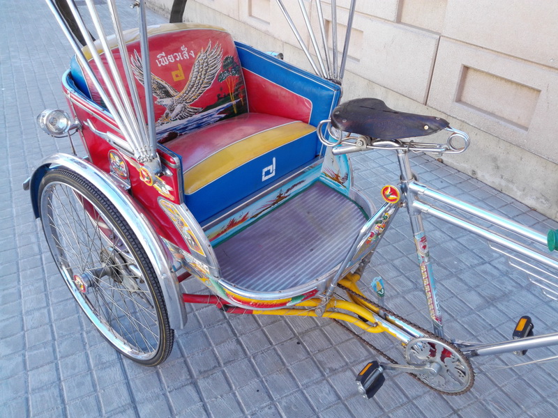 0118 rickshaw bicicleta taxi 1plz asia tailandia inox loneta 95-160x255x74-98 _175eu._ 1u